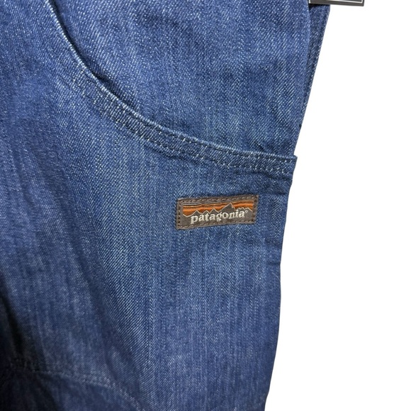 NEW Patagonia Women’s Steel Forge Denim Dyneema Overalls Blue Size S - Picture 5 of 15